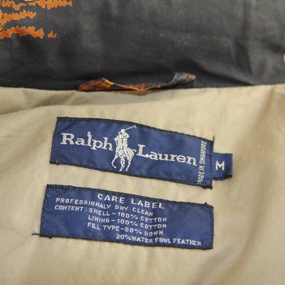 Vintage Ralph Lauren Equestrian Puffer Jacket Size Medium - Picture 5 of 16